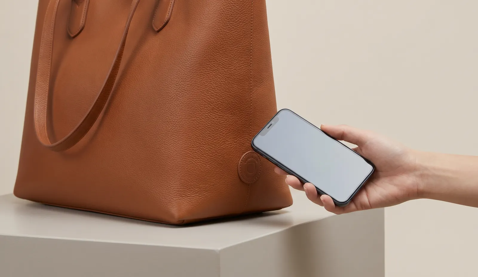 Premium product authenticated using TrueTap NFC technology