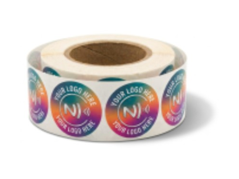 Custom Printed NFC Stickers — High-Volume Premium Printing