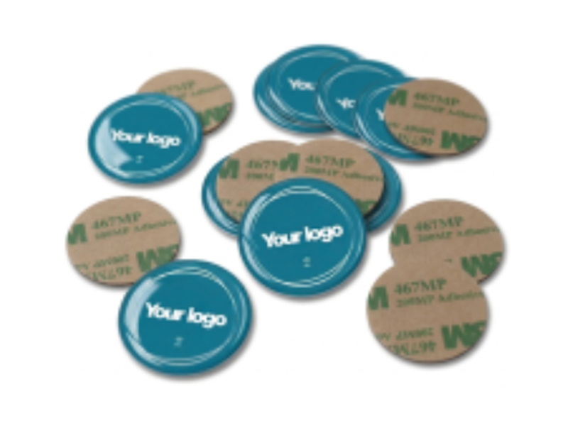 Resin Coated NFC Stickers On-metal Surfaces — 29mm